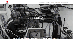 Desktop Screenshot of lttech.no